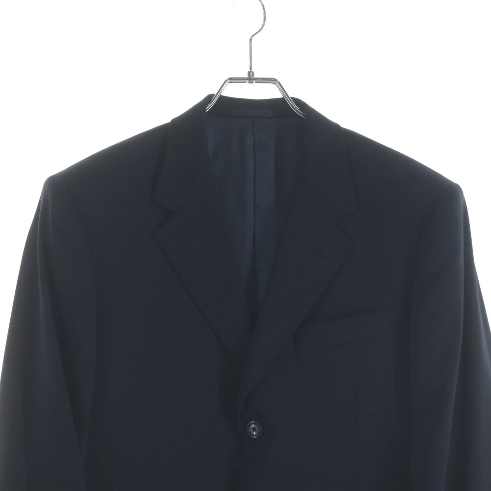 LOUIS VUITTON(ルイヴィトン) ウールテーラードジャケット ウールスラックスパンツ セットアップスーツ ネイビー