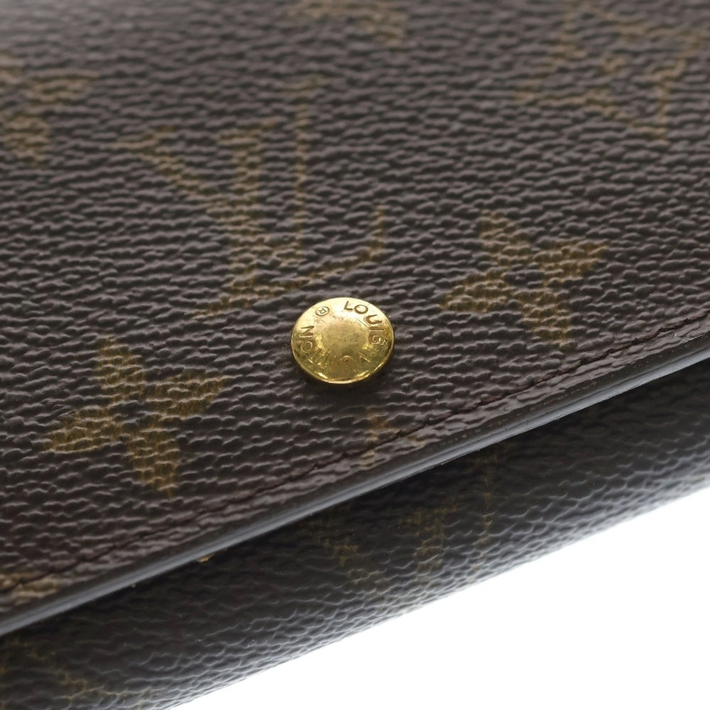 LOUIS VUITTON(ルイヴィトン) ポルトモネ ビエトレゾール モノグラム 二つ折り財布 ブラウン M61730 レディース