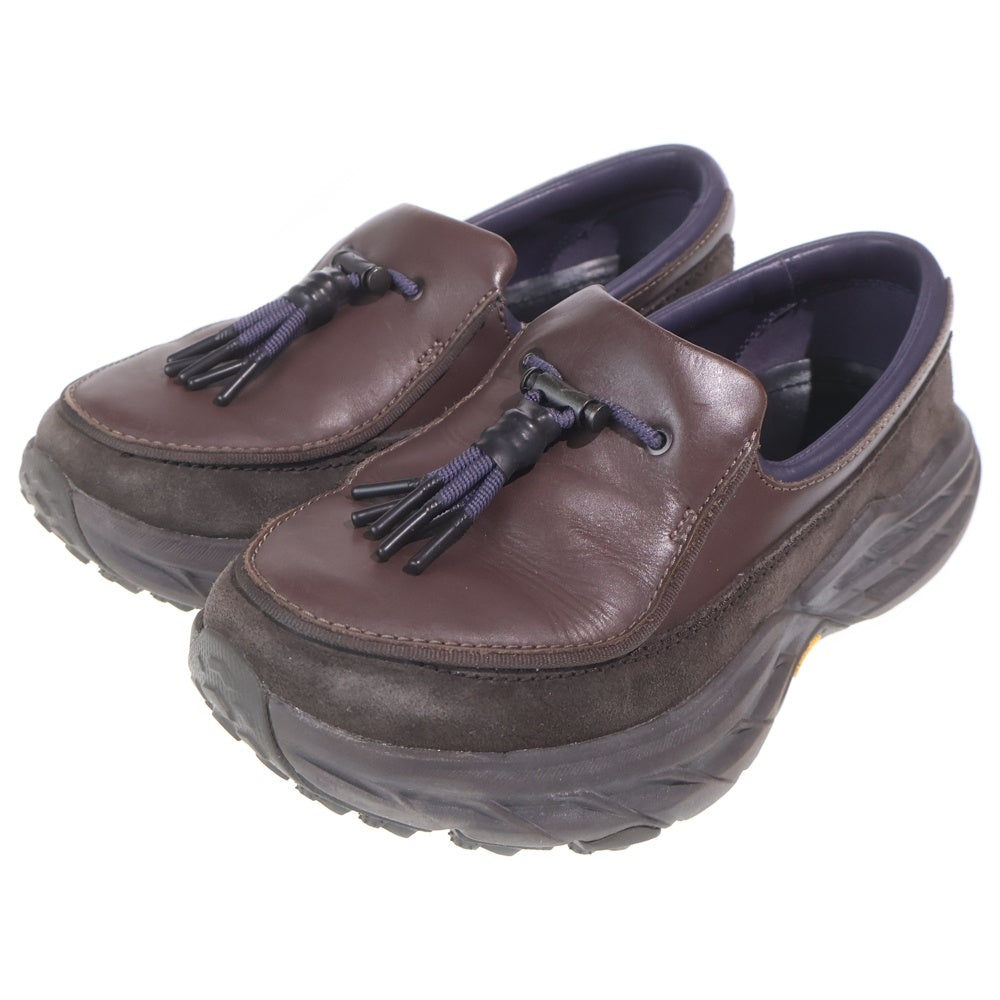 HOKA ONE ONE(ホカオネオネ) U SPEED LOAFER スピード ローファー ブラウン レディース US7/24cm 1162170/WNTC