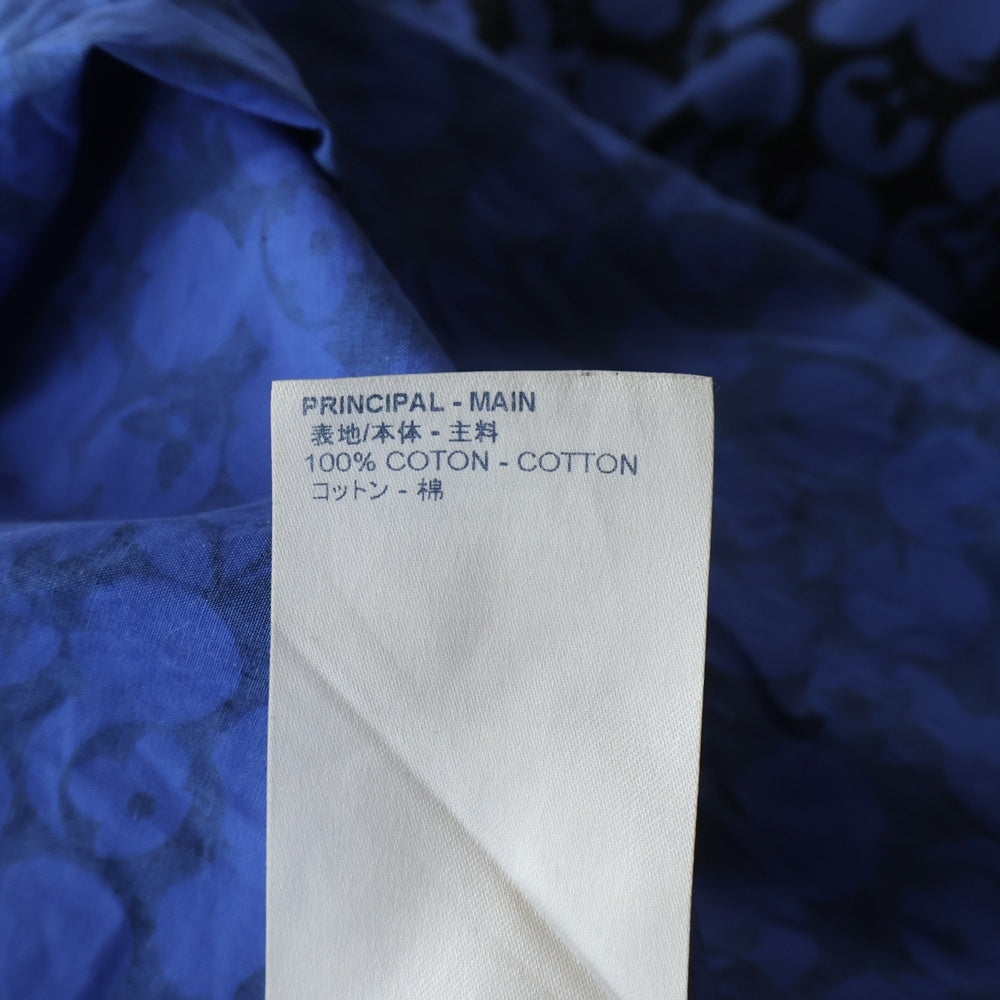 LOUIS VUITTON(ルイヴィトン) 19AW パーフォレーテッドモノグラム 長袖シャツ RM192M ORS HHS20W ブルー