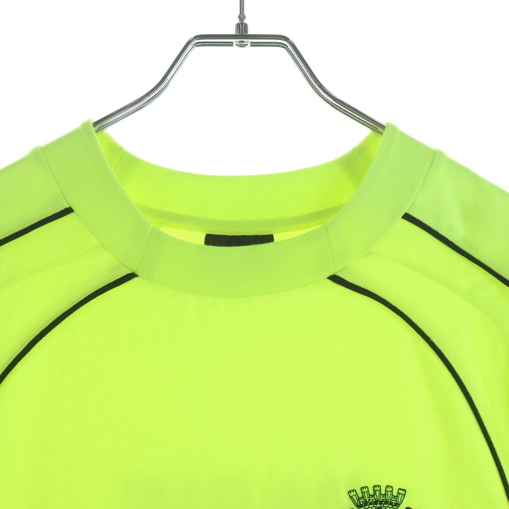 BALENCIAGA(バレンシアガ) 24SS PARIS SOCCER サッカーシリーズ テクニカルジャージー半袖Tシャツ 777705 TPVR5 イエロー