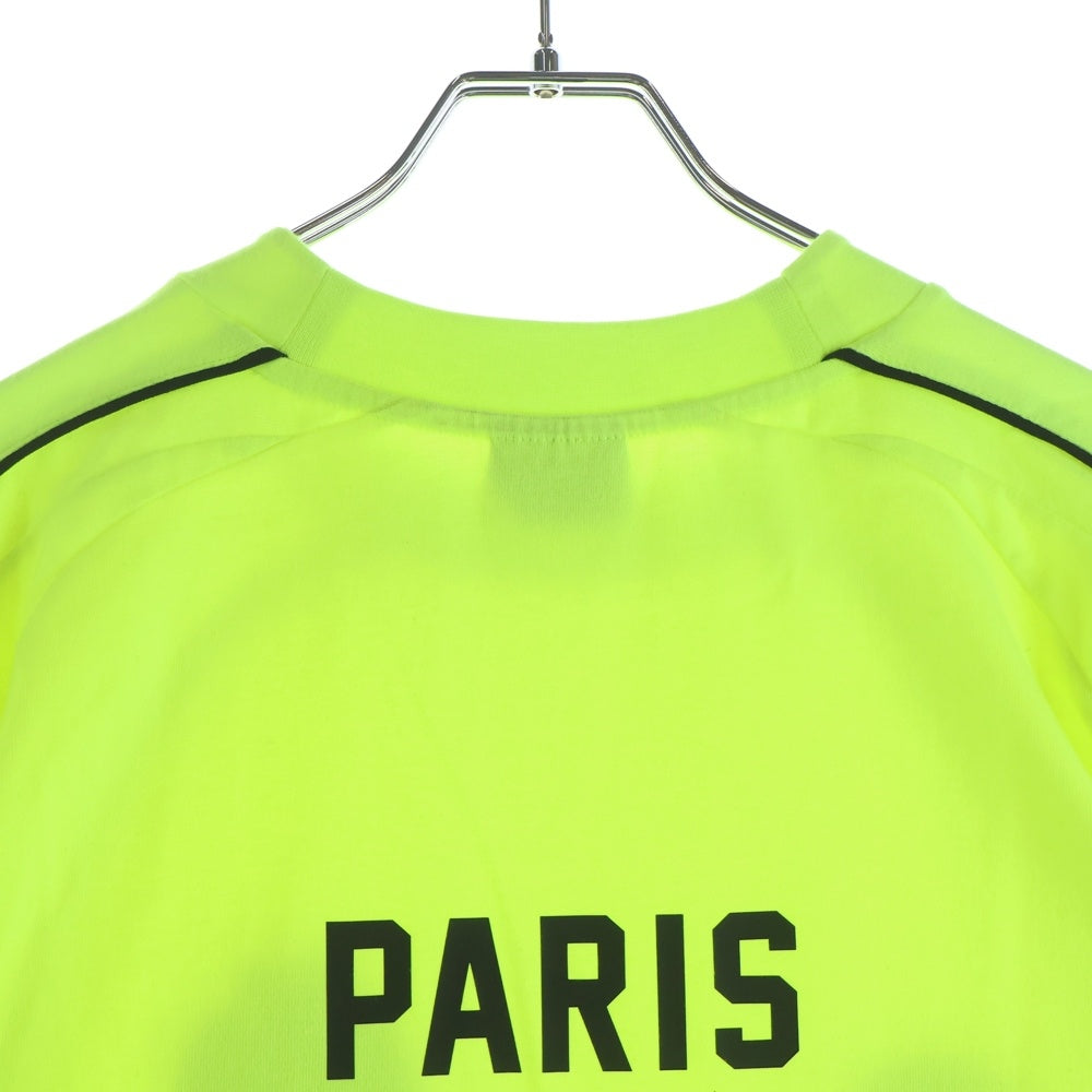BALENCIAGA(バレンシアガ) 24SS PARIS SOCCER サッカーシリーズ テクニカルジャージー半袖Tシャツ 777705 TPVR5 イエロー