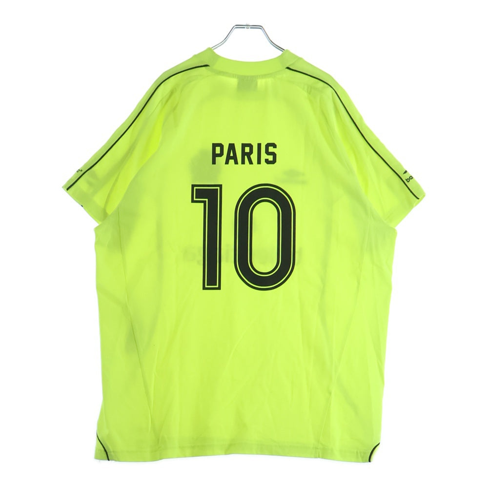 BALENCIAGA(バレンシアガ) 24SS PARIS SOCCER サッカーシリーズ テクニカルジャージー半袖Tシャツ 777705 TPVR5 イエロー