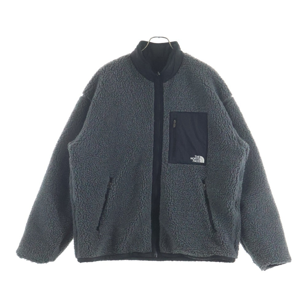 THE NORTH FACE(ザノースフェイス) Reversible Extreme Pile Jacket リバーシブルエクストリームパイルジャケット ボアジャケット グレー/ブラック NP72333