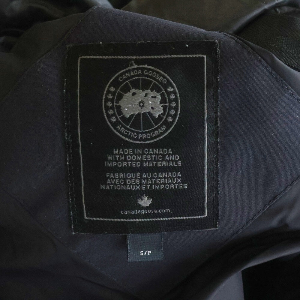 CANADA GOOSE(カナダグース) BLACK LABEL BENNETT PARKA ブラックレーベル ベネット ジップアップダウンコート ジャケット ブラック レディース 3817LB
