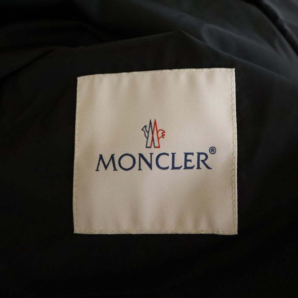MONCLER(モンクレール) 21SS RASABEN ナイロンスプリング ロングコート ブラック G10931C7400054155
