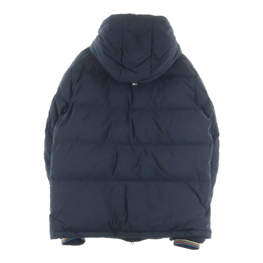 Paul Smith(ポールスミス) 26AW Cropped Logoクロップドロゴ ダブレジップダウンジャケット ブラック 649Z