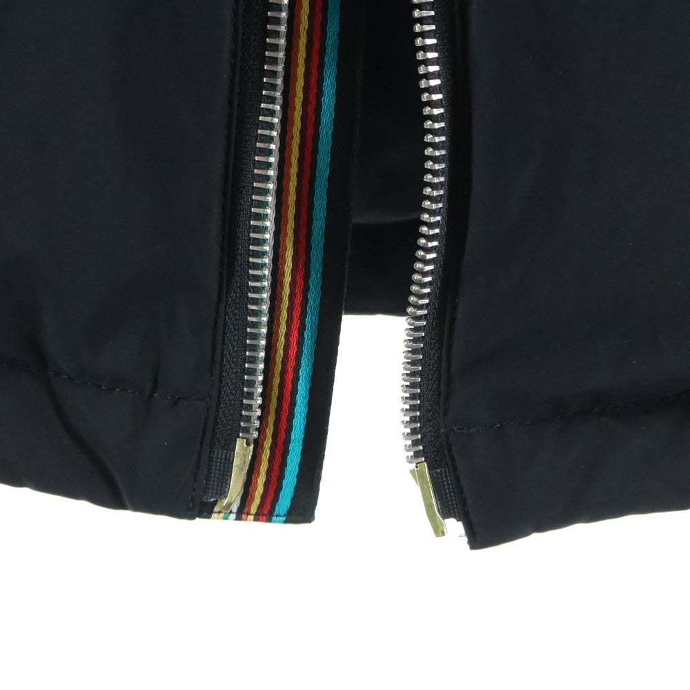 Paul Smith(ポールスミス) 26AW Cropped Logoクロップドロゴ ダブレジップダウンジャケット ブラック 649Z