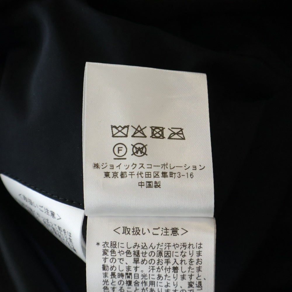 Paul Smith(ポールスミス) 26AW Cropped Logoクロップドロゴ ダブレジップダウンジャケット ブラック 649Z