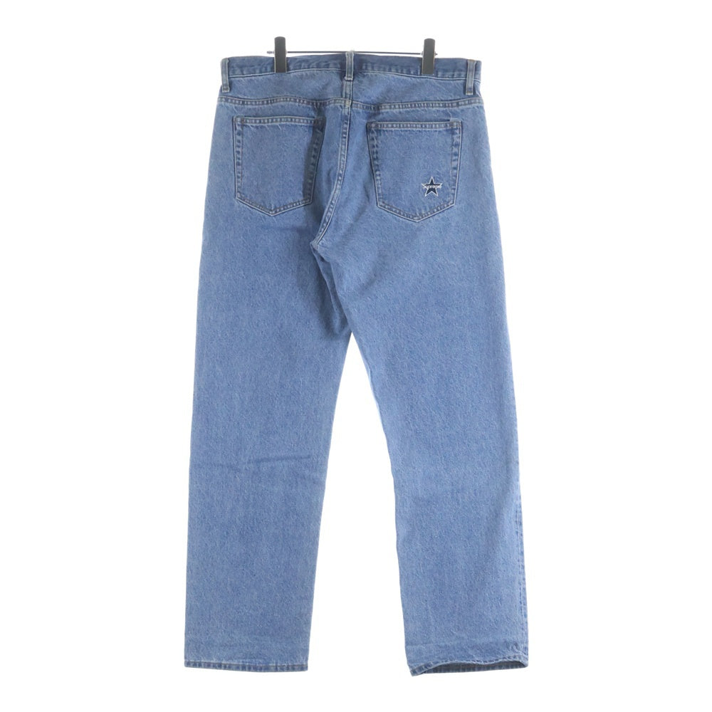 SUPREME(シュプリーム) 25SS Regular Jean レギュラージーンズ ブランドロゴワッペン デニムパンツ インディゴ