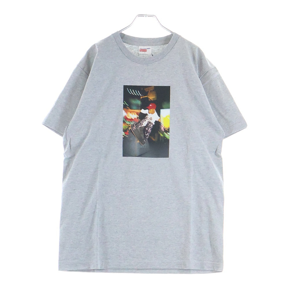 SUPREME(シュプリーム) 14SS ×COMME DES GARCONS SHIRTHAROLD HUNTER プリントクルーネック半袖Tシャツ グレー