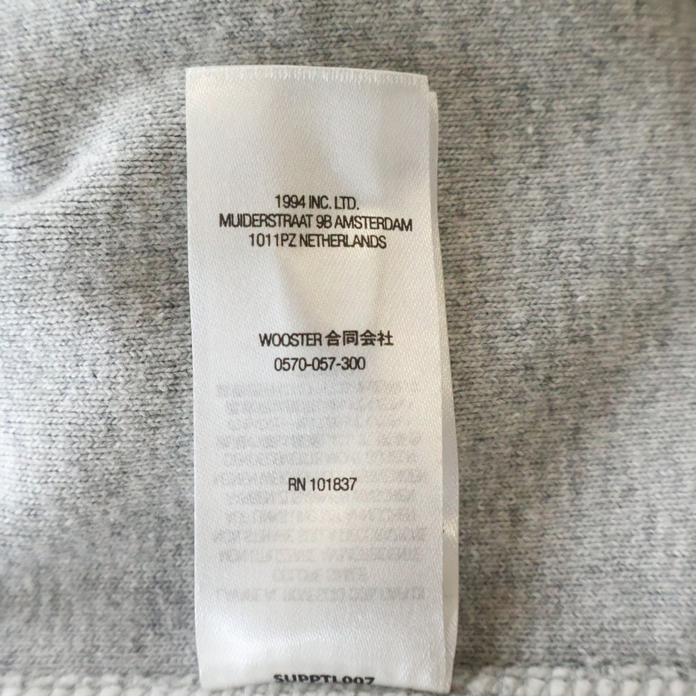 SUPREME(シュプリーム) 21AW Arabic Logo Hooded Sweatshirt アラビック ロゴ フーディー グレー