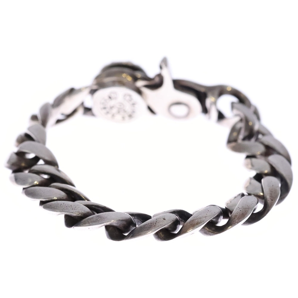 CHROME HEARTS(クロムハーツ) CLSC CHN LNK クラシックリンククリップブレスレット 15リンク シルバー オールド