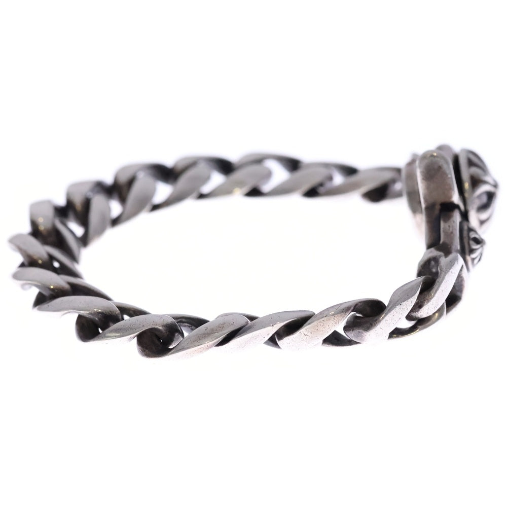 CHROME HEARTS(クロムハーツ) CLSC CHN LNK クラシックリンククリップブレスレット 15リンク シルバー オールド