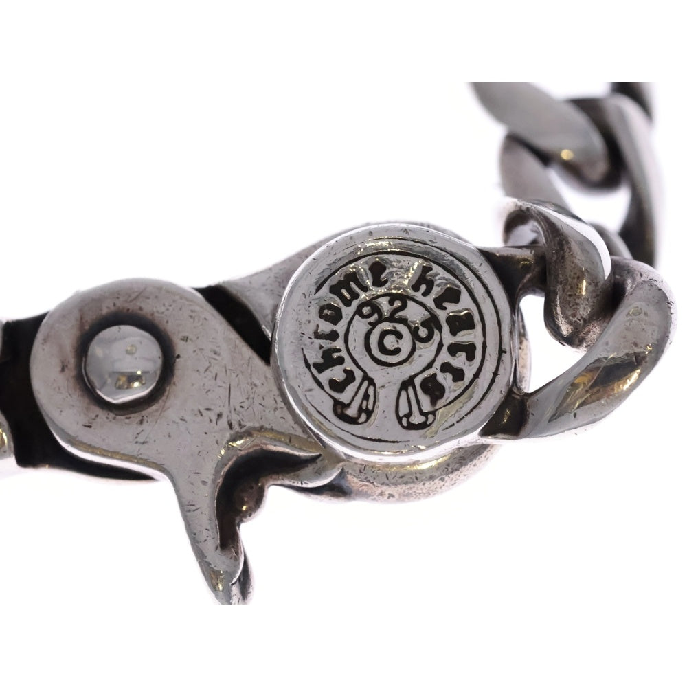 CHROME HEARTS(クロムハーツ) CLSC CHN LNK クラシックリンククリップブレスレット 15リンク シルバー オールド
