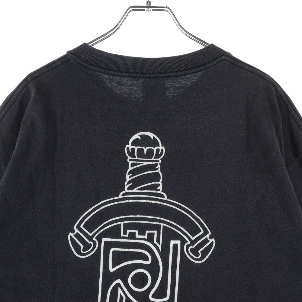 CHROME HEARTS(クロムハーツ) ×UNITED ARROWS OLD DAGGER Tee ユナイテッドアローズ オールドモデル ダガー クルーネック半袖Tシャツカットソー ブラック