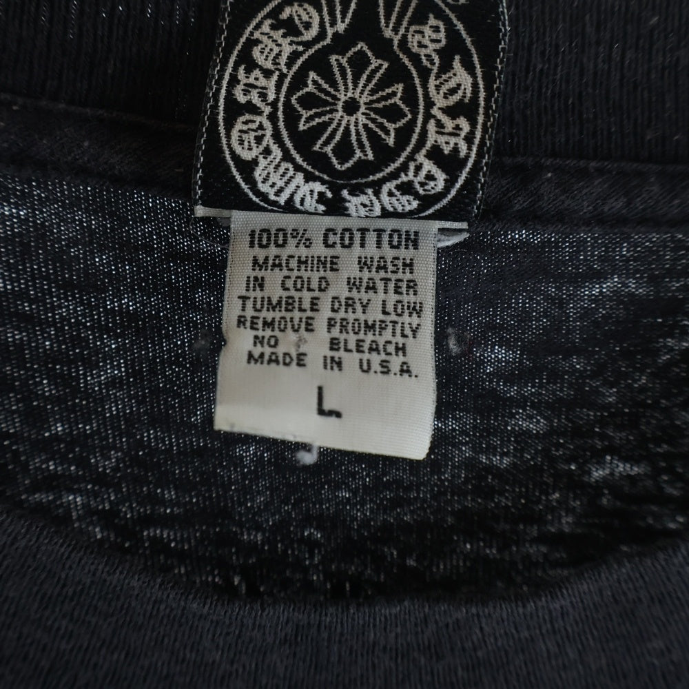 CHROME HEARTS(クロムハーツ) OLD Dagger Tee オールドモデル ダガープリント クルーネック半袖Tシャツカットソー ブラック