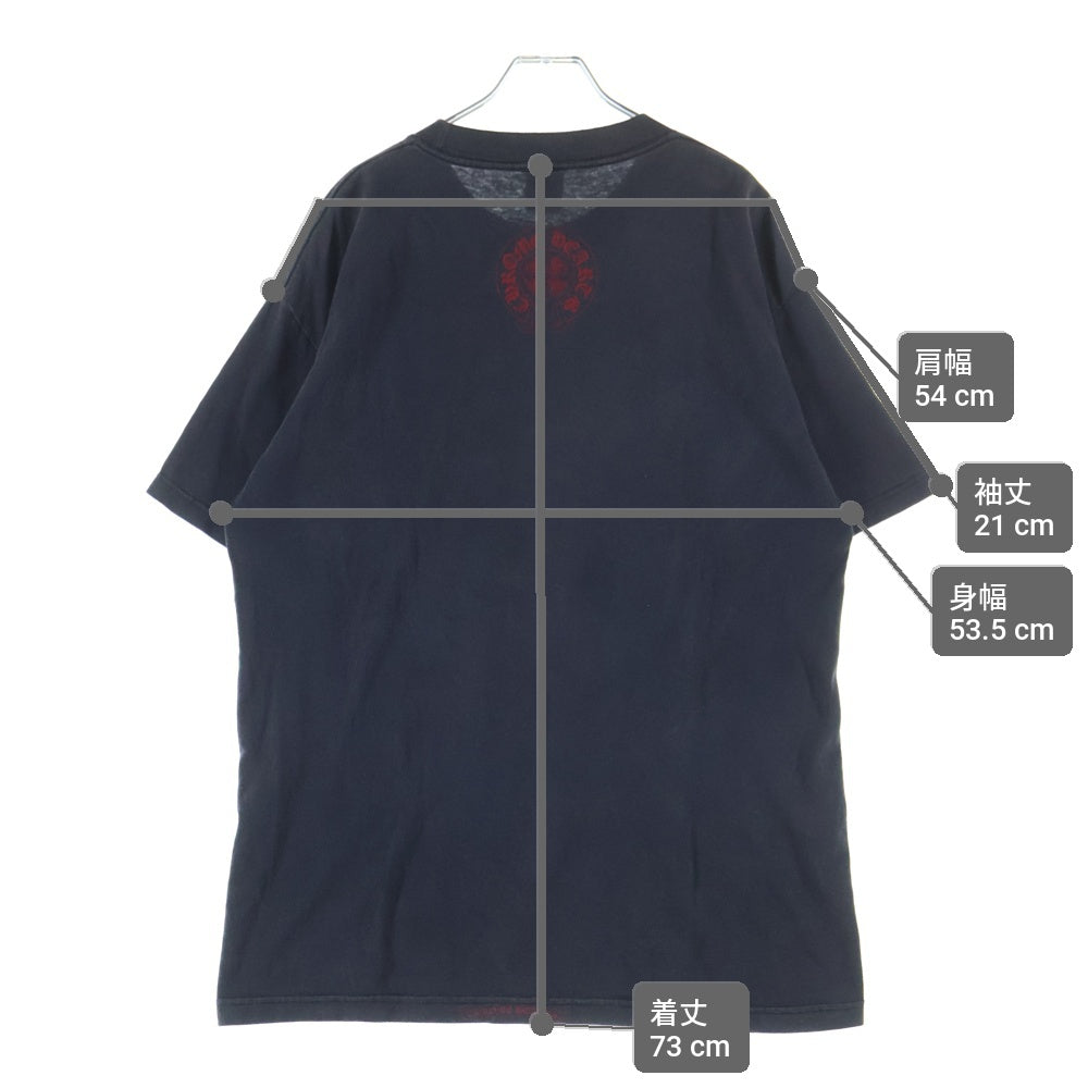 CHROME HEARTS(クロムハーツ) OLD Dagger Tee オールドモデル ダガープリント クルーネック半袖Tシャツカットソー ブラック