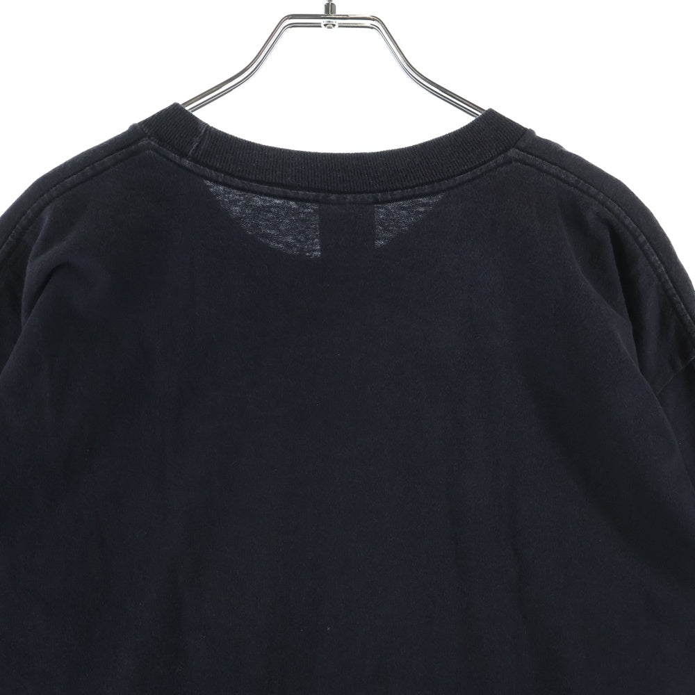 CHROME HEARTS(クロムハーツ) OLD Dagger Tee オールドモデル 袖ダガープリント ポケット クルーネック半袖Tシャツカットソー ブラック