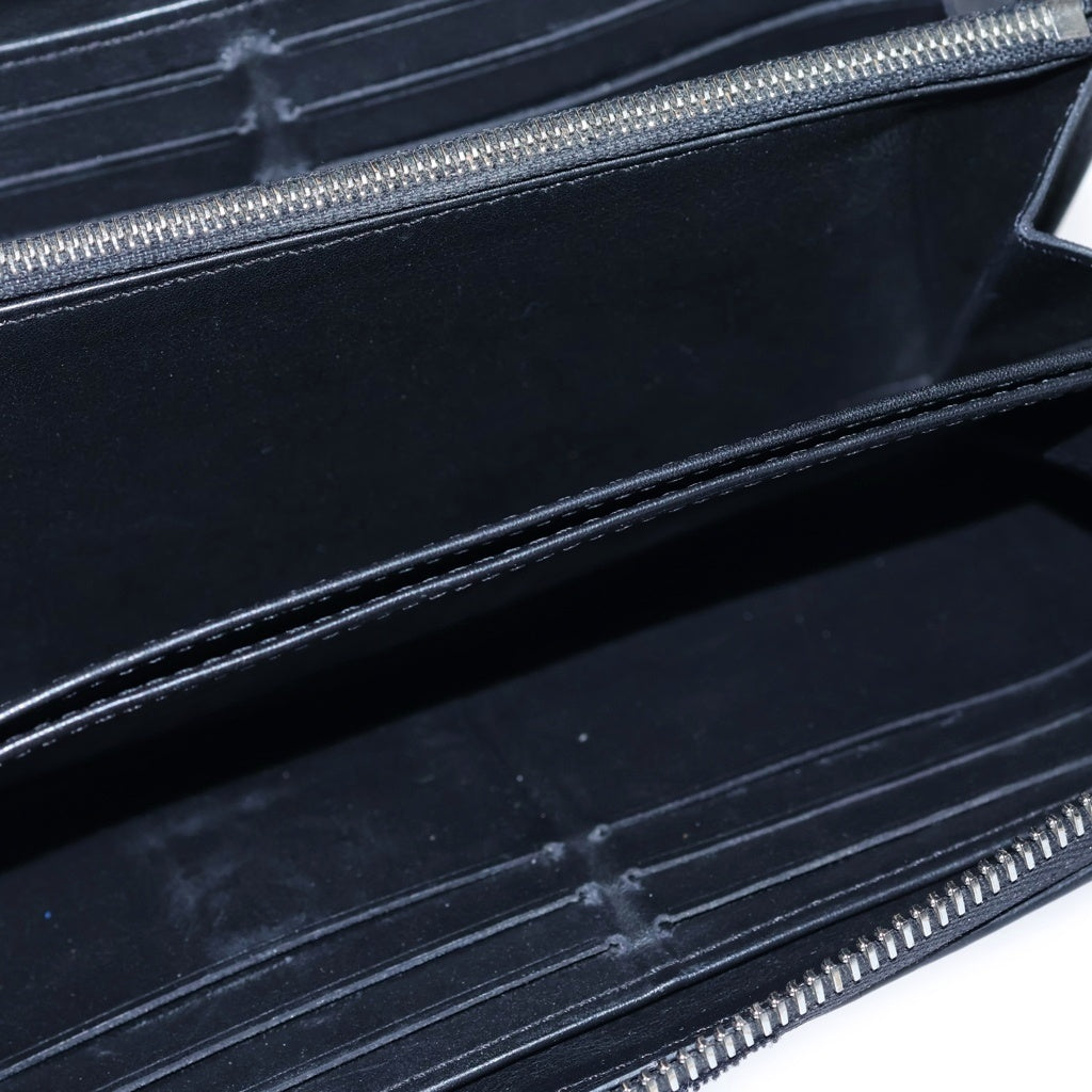 LOUIS VUITTON(ルイヴィトン) モノグラム マヒナ ジッピーウォレット 長財布 ブラック M61867