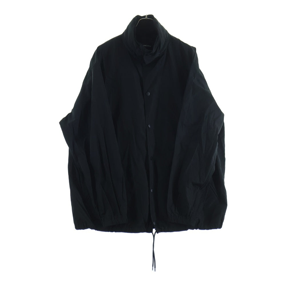 BALENCIAGA(バレンシアガ) 18SS ブランドロゴ ナイロンコーチジャケット ブラック 533911