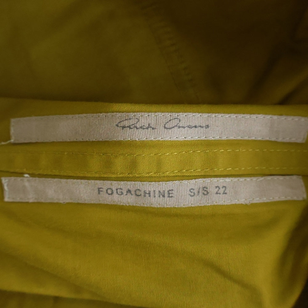 Rick Owens(リックオウエンス) 22SS FOGACHINE BAUHAUS CARGO バウハウス カーゴ パンツ イエロー RU01B1377-TE