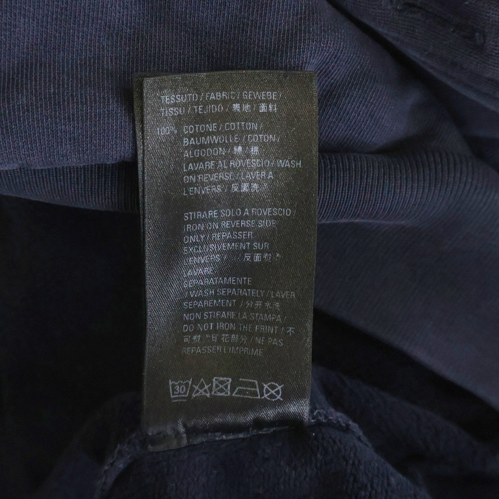 BALENCIAGA(バレンシアガ) 22SS College Wide Fit Hoodie フロントロゴスウェットフーディー ネイビー TLV90
