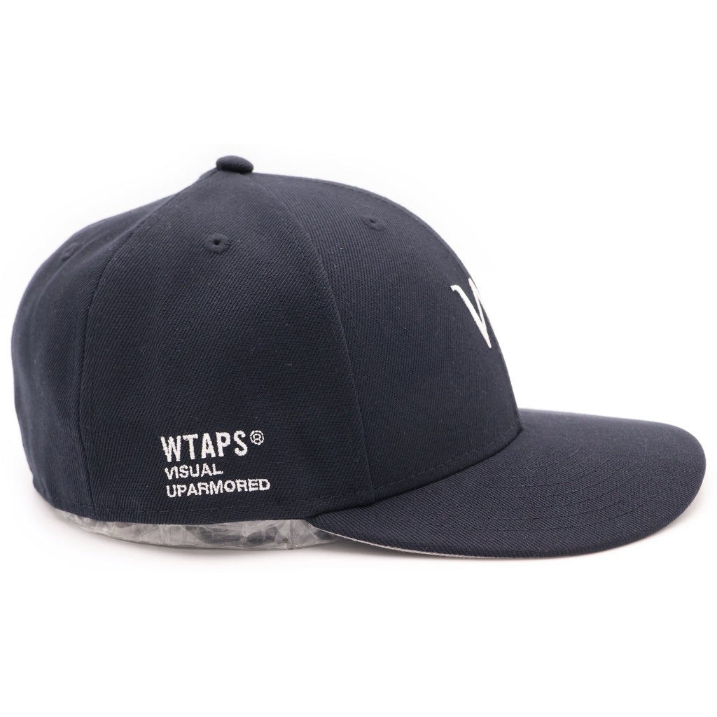 WTAPS(ダブルタップス) 25SS ×NEW ERA Low Profile Cap Poly Twill Newera League 251NENED-HT02 フロントロゴ ベースボールキャップ 帽子 ブラック