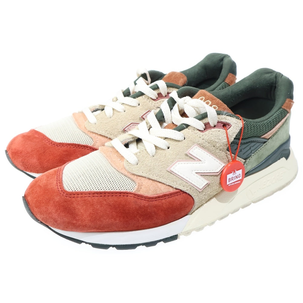 KITH(キス) ×NEW BALANCE 998 Ronnie Fieg and the Frank Lloyd Wright Foundation U998KT1 ローカットスニーカー