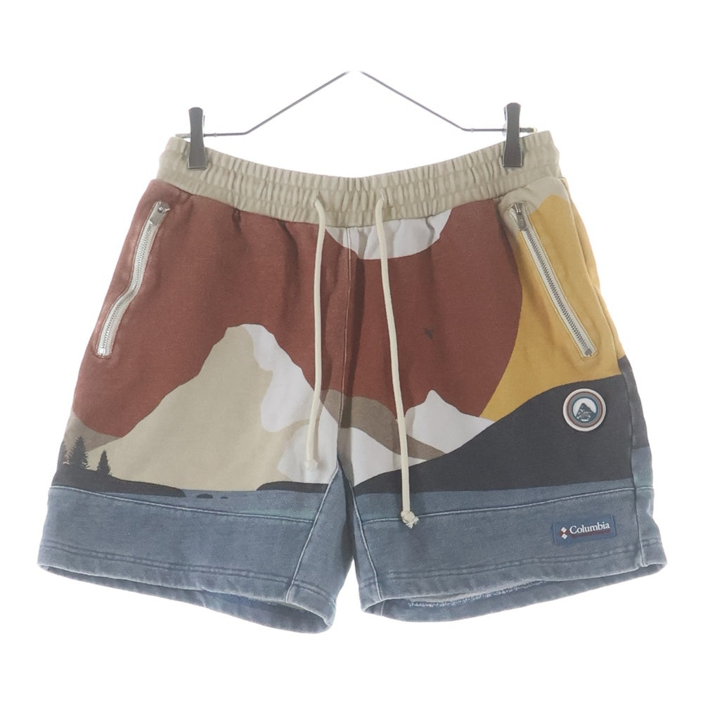 KITH(キス) 22SS×Colombia コロンビア ロゴスウェットショーツ ショートパンツ ハーフパンツ マルチ 22-032-060-0010-2-0
