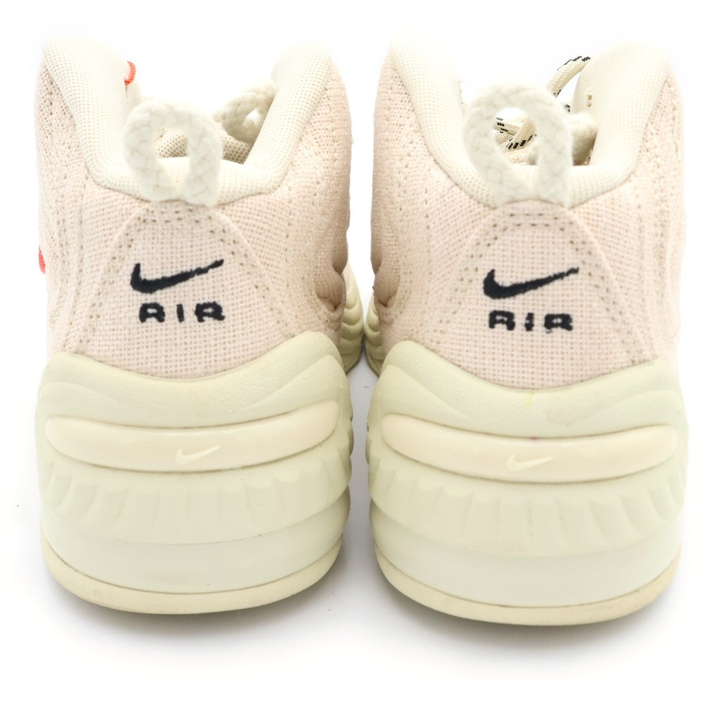 NIKE(ナイキ) ×STUSSY Air Penny 2 Fossil ステューシー エアペニー2 フォッシル ハイカットスニーカー US5.5/24cm アイボリー DQ5674 200 レディース
