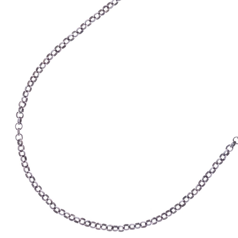 CHROME HEARTS(クロムハーツ) NECKCHAIN R18 ロールチェーンネックレス 18inch シルバー BCA083