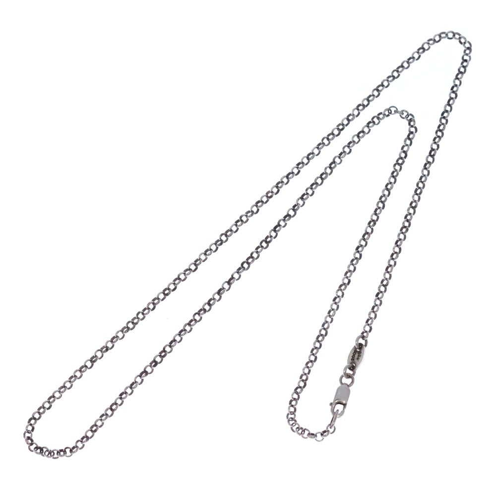 CHROME HEARTS(クロムハーツ) NECKCHAIN R18 ロールチェーンネックレス 18inch シルバー BCA083