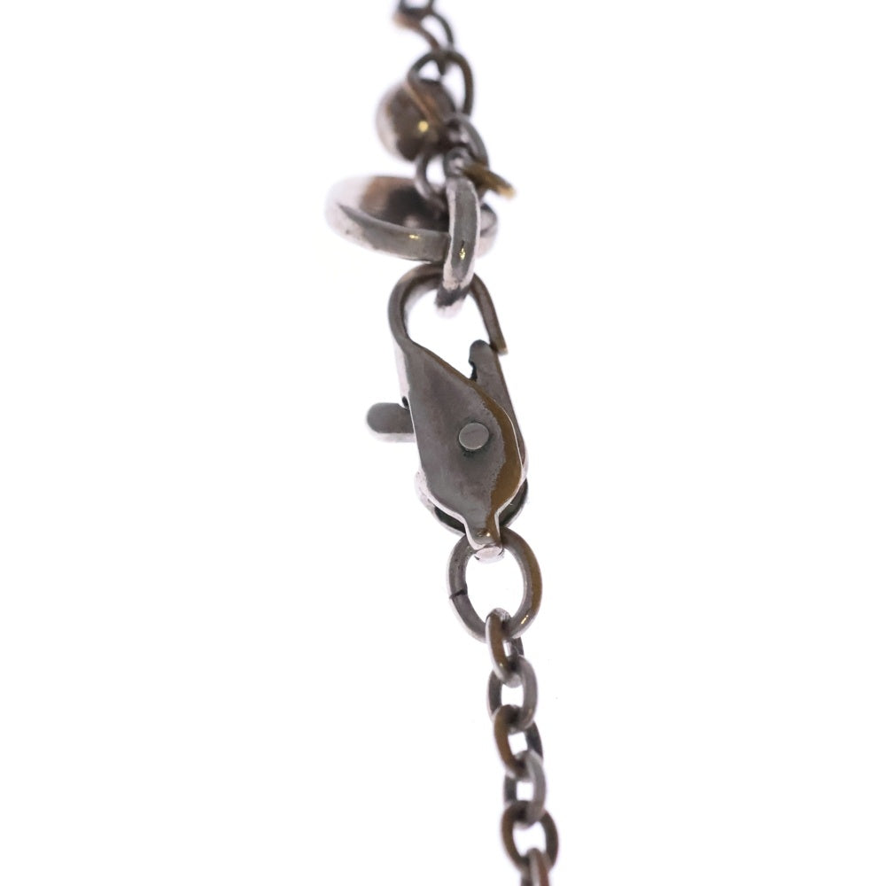 UNDERCOVER(アンダーカバー) 有刺鉄線モチーフ パールネックレス シルバー レディース