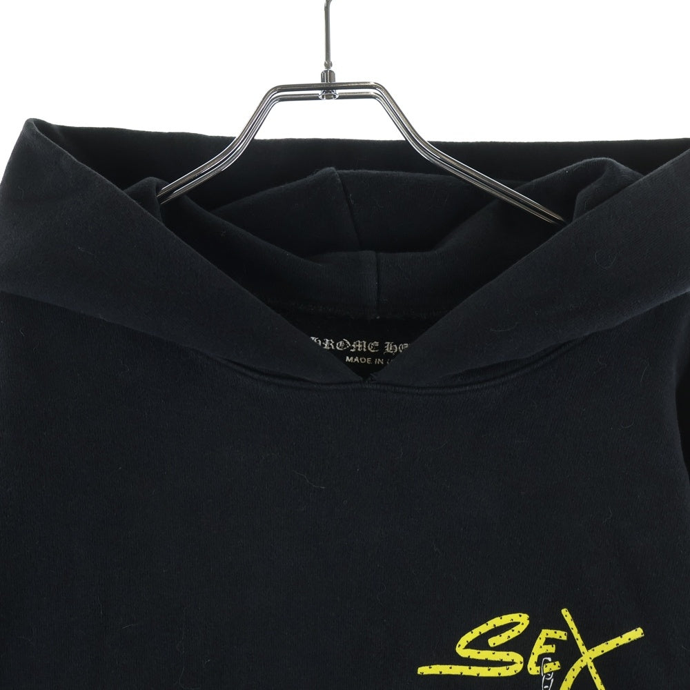 CHROME HEARTS(クロムハーツ) MATTY BOY SEX RECORDS SWTSHRT マッティボーイ セックスレコード プルオーバースウェットパーカー フーディー ブラック
