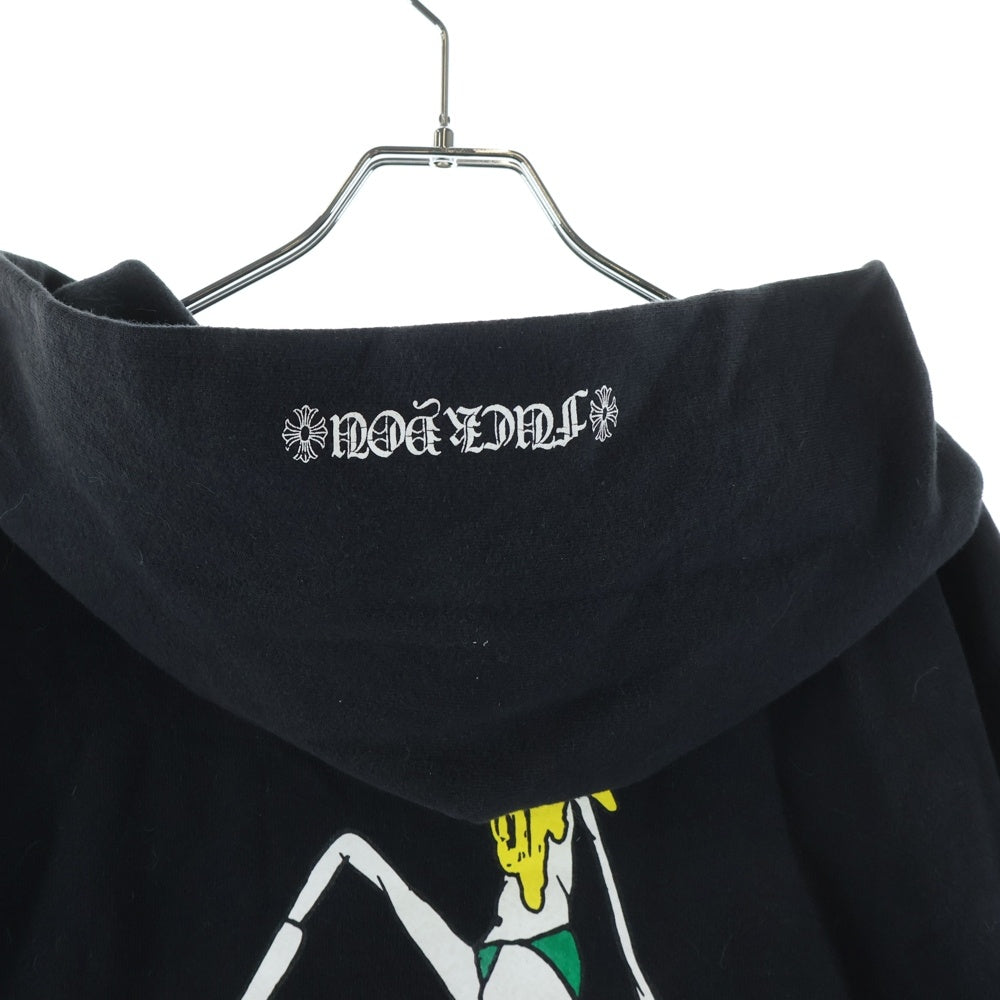CHROME HEARTS(クロムハーツ) MATTY BOY SEX RECORDS SWTSHRT マッティボーイ セックスレコード プルオーバースウェットパーカー フーディー ブラック
