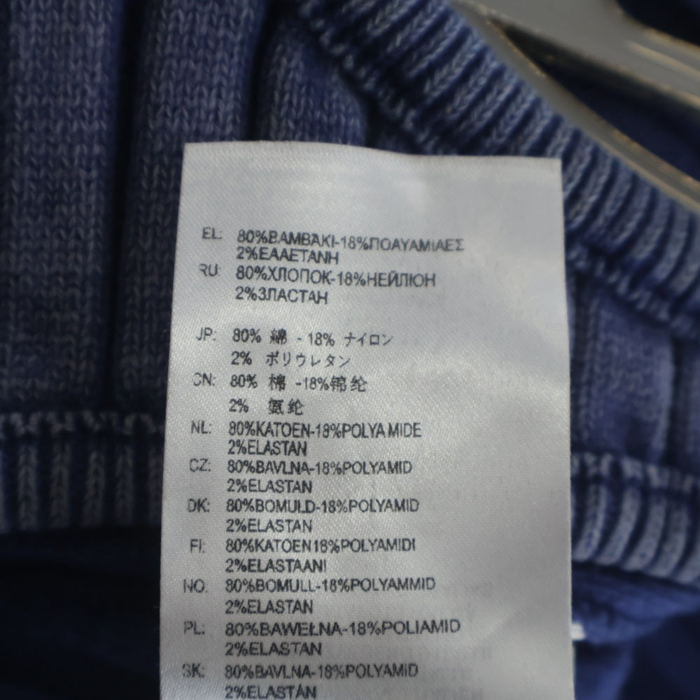 DIESEL(ディーゼル) M-Clarksville-Lurex ロゴニット リブ チューブトップ 金具 インディゴ A11567 0GFAC レディース
