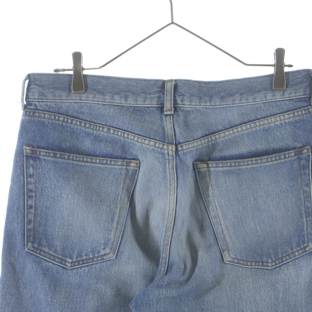 BALENCIAGA(バレンシアガ) 18SS Destroyed Boots Cut Long Denim Pants 536158 デストロイド加工 ブーツカット ロング デニムパンツ ジーンズ インディゴ