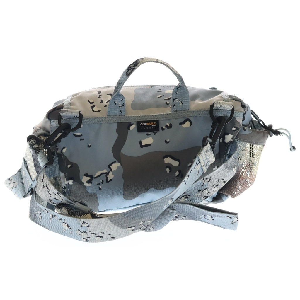 SUPREME(シュプリーム) 20SS Waist Bag Blue Camo カモフラージュ柄 ボックスロゴ ウエストバッグ ブルー