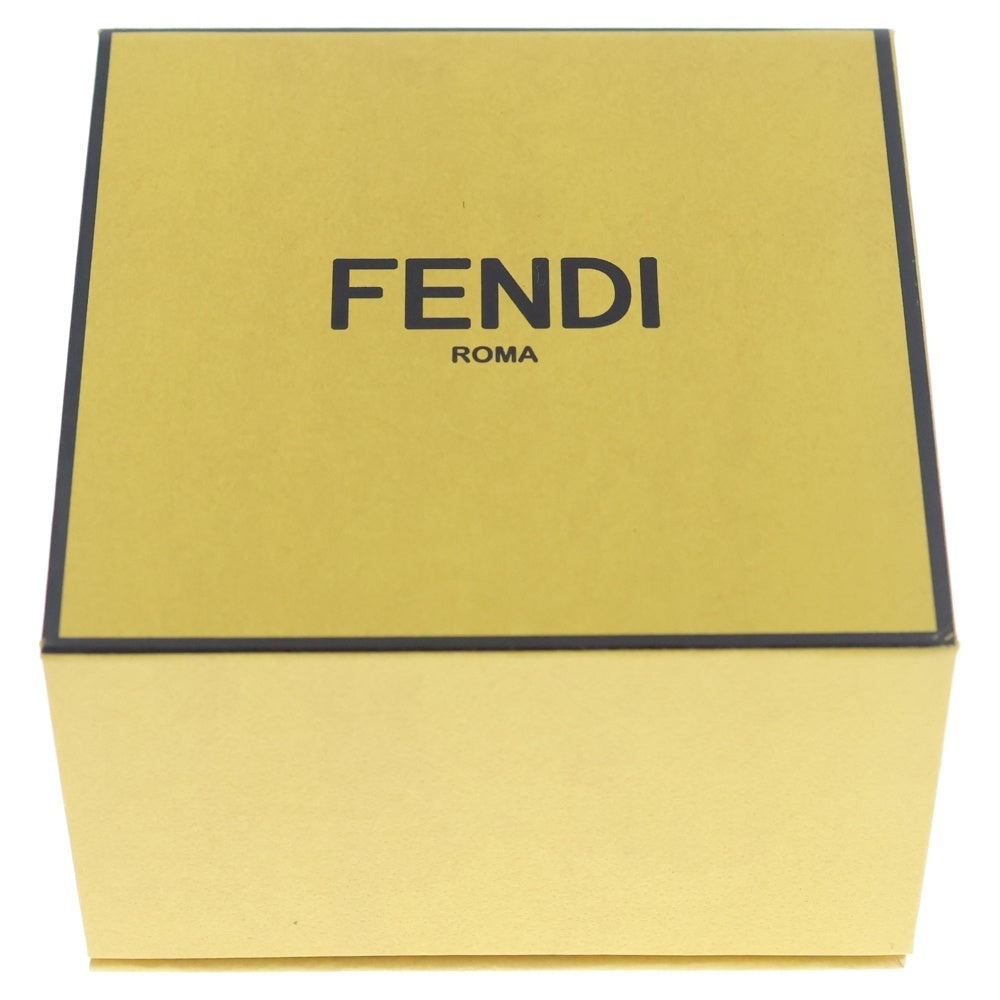 FENDI(フェンディ) FOREVER 8AK337 フォーエバー FFロゴ ラインストーン チェーンネックレス シルバー レディース