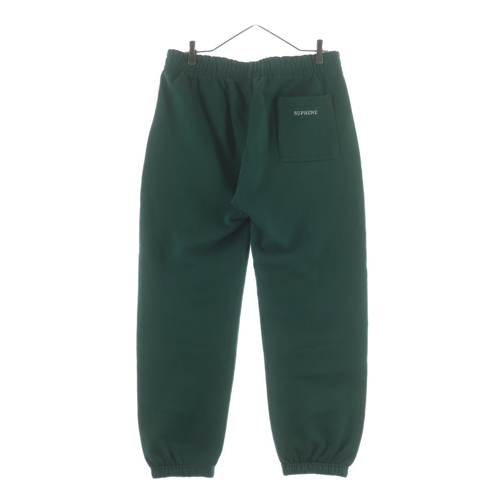 SUPREME(シュプリーム) 22AW S Logo Sweat Pants エンブロイダリーロゴ スウェットパンツ グリーン