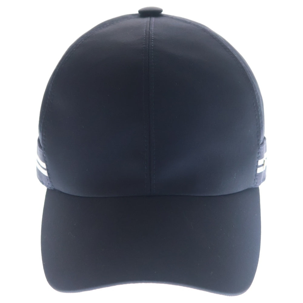 HERMES(エルメス) Riley Sport Cap ライリー スポーツ ナイロンベースボールキャップ 帽子 ネイビー