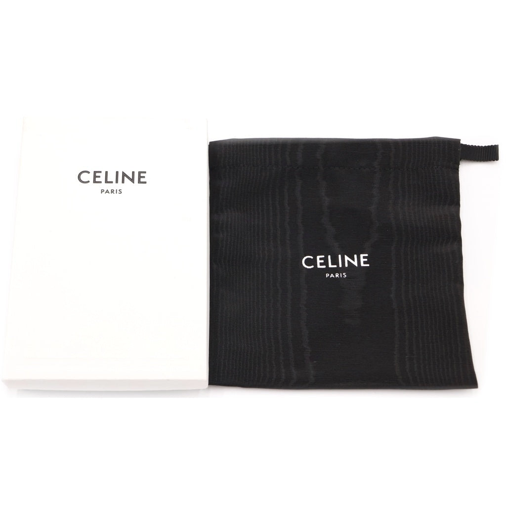 CELINE(セリーヌ) トリオンフ フラグメントケース コインケース カードケース ブラック 10F993FQD