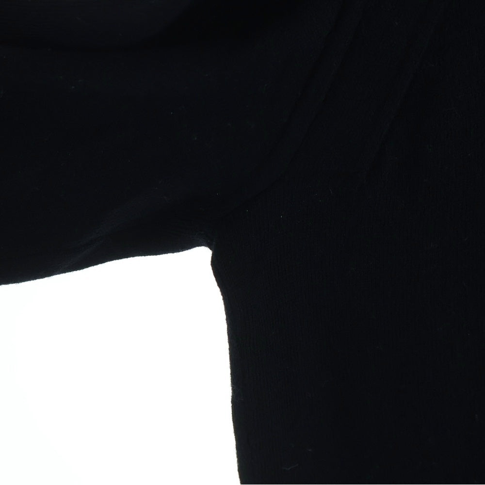 STONE ISLAND(ストーンアイランド) 20AW Wool Turtleneck 7315528C4 袖パッチロゴ刺繍 ハイネック タートルネック長袖ニットセーター ブラック