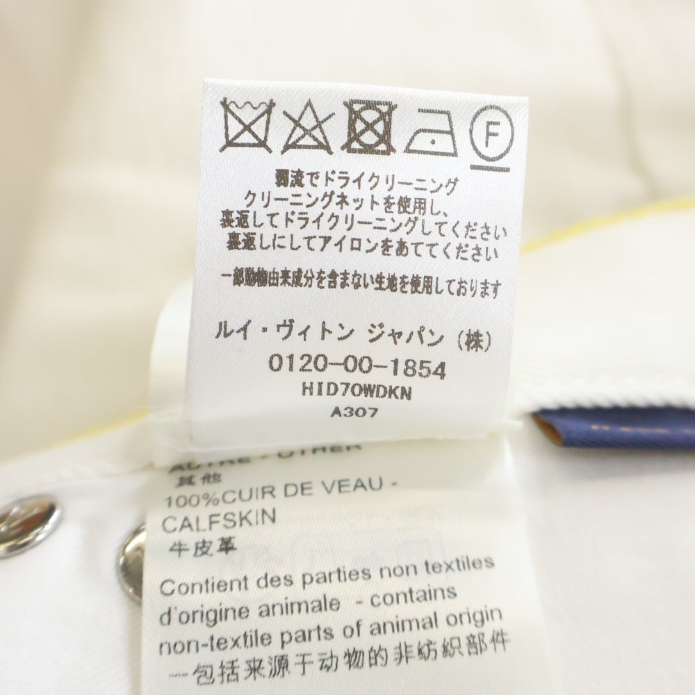 LOUIS VUITTON(ルイヴィトン) 23AW コットン スリムストレート デニムパンツ ジーンズ ホワイト RM232Q DKN HID70W