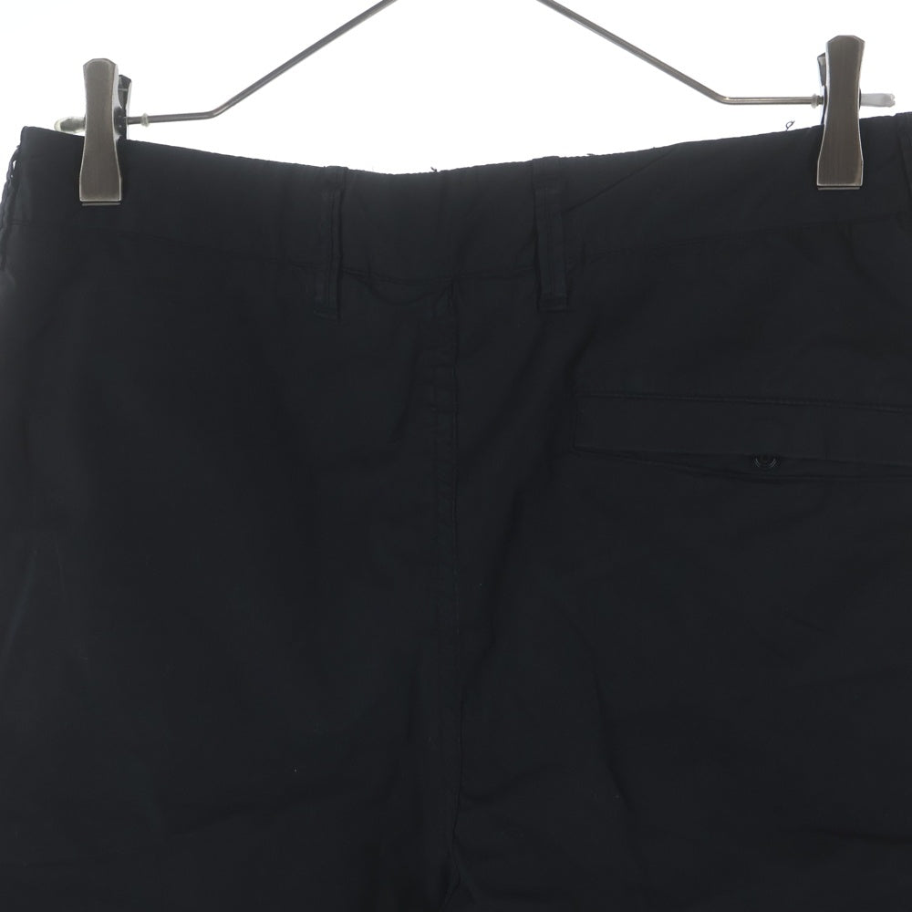 STONE ISLAND(ストーンアイランド) 20SS Garment Dyed Paracadute Cargo Short 7215L0403 ガーメント ダイ パラカデューテ カーゴハーフパンツ ショーツ ブラック