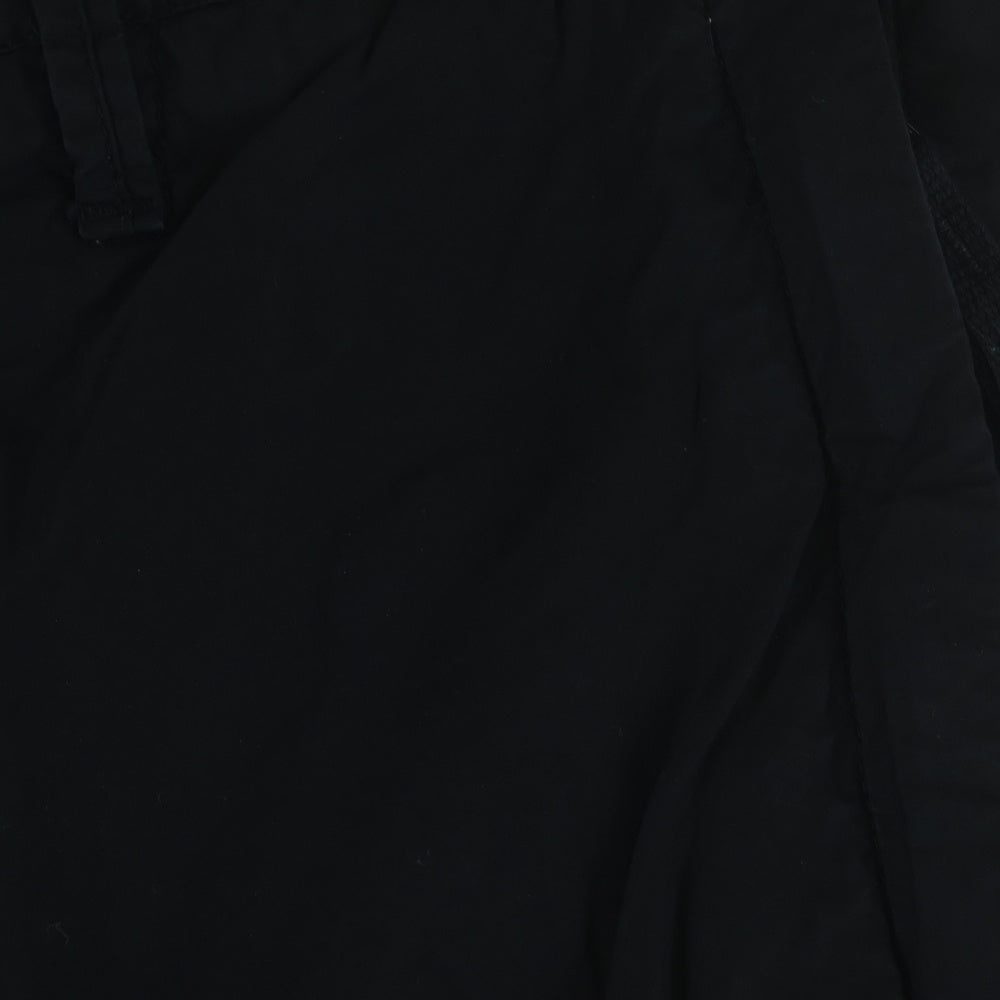 STONE ISLAND(ストーンアイランド) 20SS Garment Dyed Paracadute Cargo Short 7215L0403 ガーメント ダイ パラカデューテ カーゴハーフパンツ ショーツ ブラック