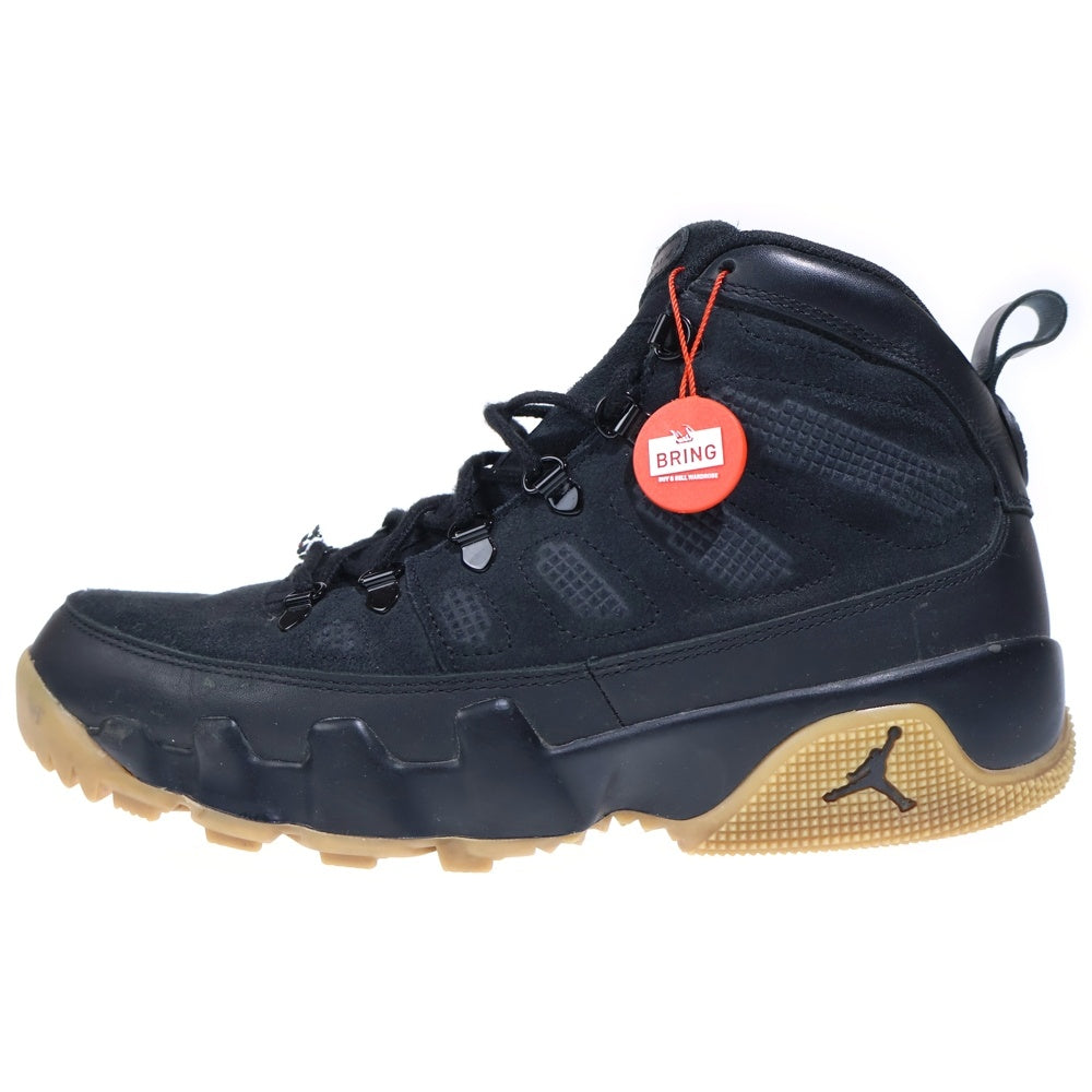 NIKE(ナイキ) AIR JORDAN 9 RETRO BOOT NRG AR4491-025 エアジョーダン9 レトロ ブーツ ハイカットスニーカー ブラック US9.5/27.5cm