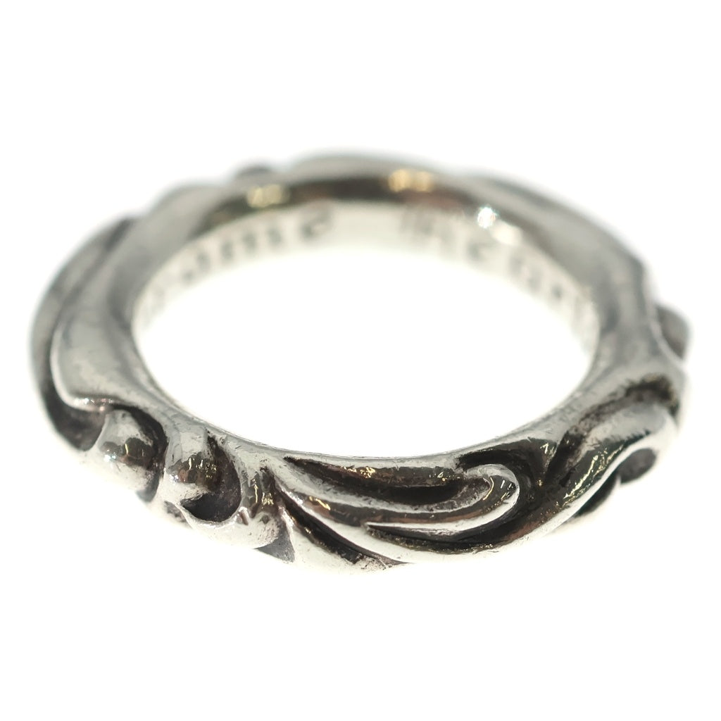 CHROME HEARTS(クロムハーツ) SCRL BAND スクロールバンド リング シルバー BCA351