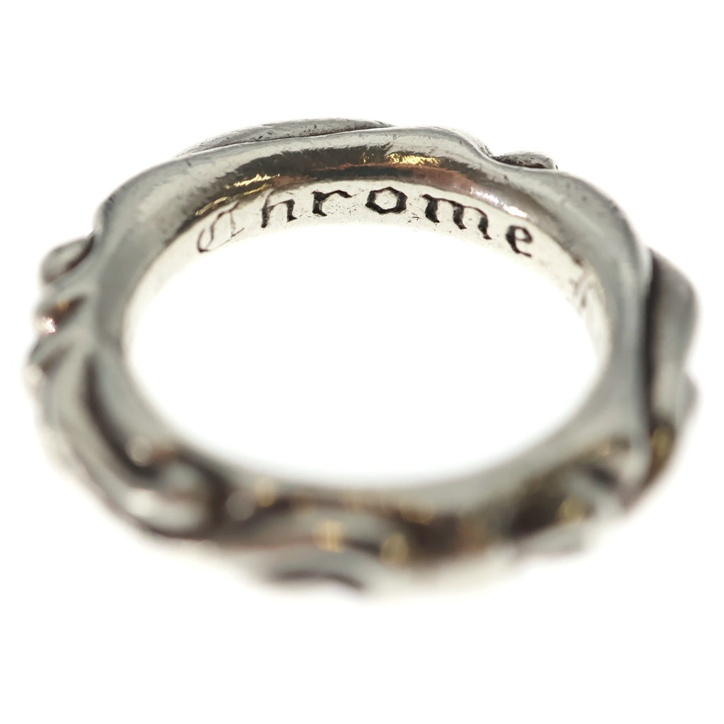 CHROME HEARTS(クロムハーツ) SCRL BAND スクロールバンド リング シルバー BCA351